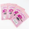 Lashes Bag Packaging Gift Wholesale Custom Eyelashes Bags With Logo Zip Lock Party Favor Bag Eyelashes Lash Package Box 4
