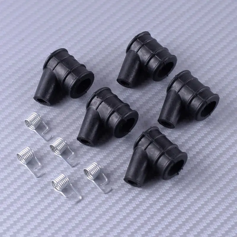 5 Kit Power Tool Accessories Ignition Coil & Spring Replacement Fit For 2 Stroke 4500 5200 5800 45CC 52CC 58CC Chains