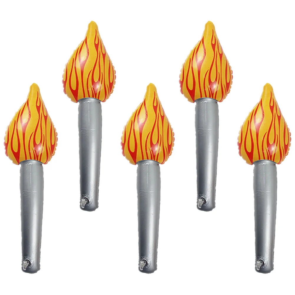 

Inflatable Torch Paris Sports Game Party Decorations Fun Flame Balloons Kids Cheering Thunder Sticks Sports Events Props