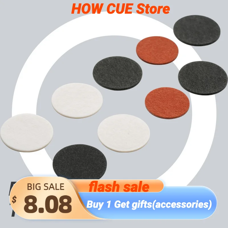 Fiber Tip Pads Billiard Cue Ferrule 14/14.8/16mm Phenolic Paper