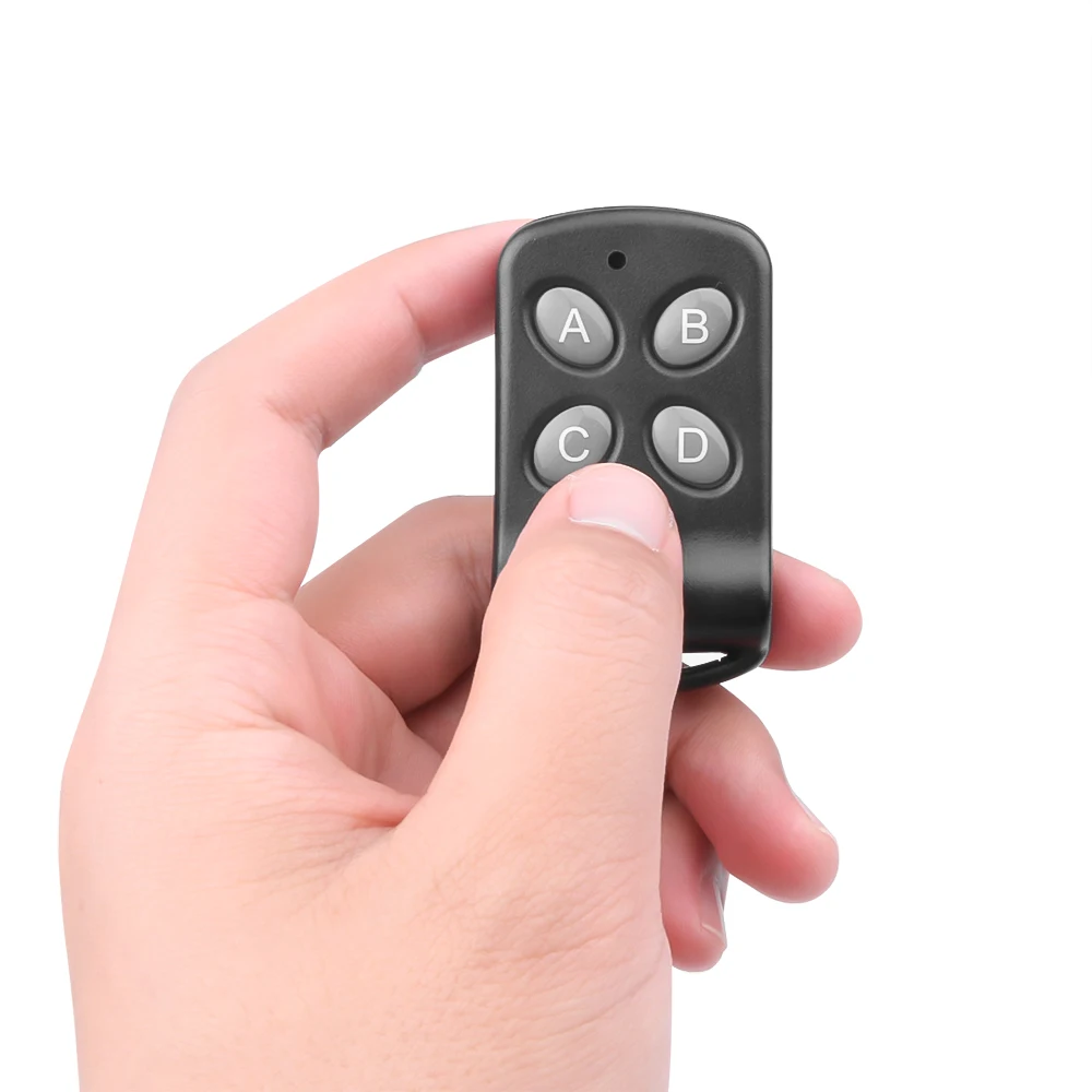 4 Channel 433Mhz Cloning Remote Controller RF Wireless Transmitter Key for Electoric Door Car Garage Door Electric Motorcycle wireless remote control wireless remote controller garage remote control