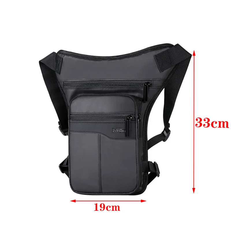 Small Hip Pouch Thigh Bag Men Waterproof Thigh Bag Waist Pack