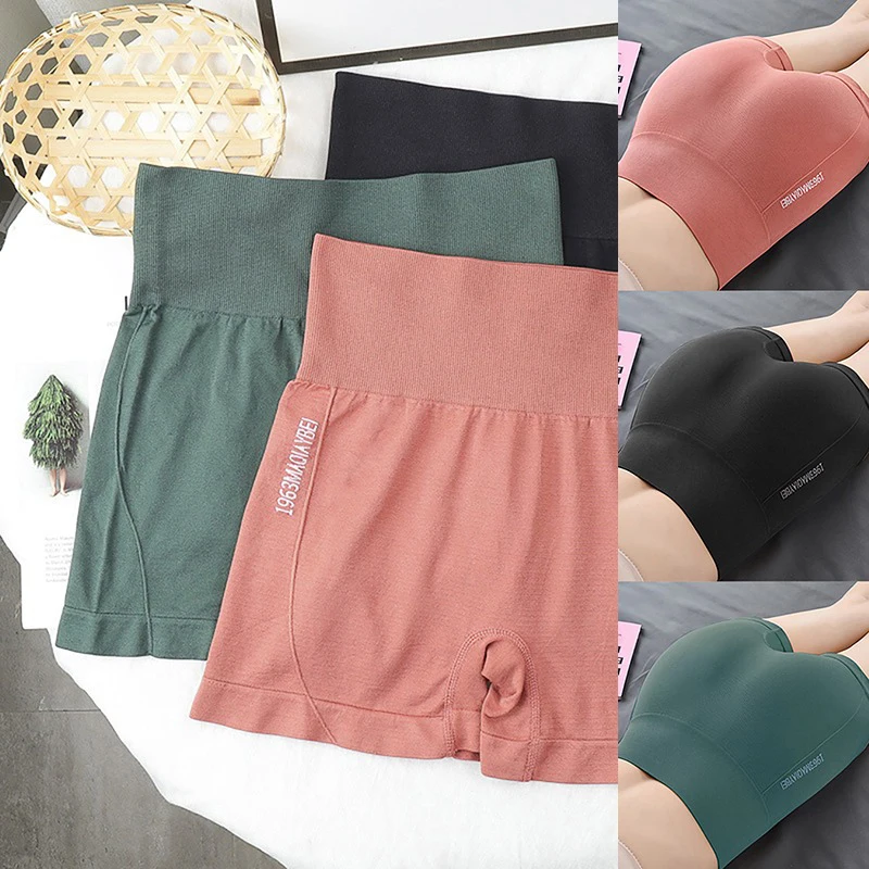 Hoge Taille Workout Yoga Shorts Sport Shorts Vitale Naadloze Fitness