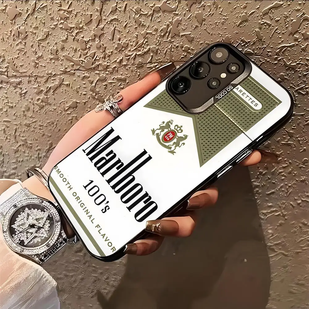 Fashion M-Marlboro-S Colorful Silver Phone Case Cover