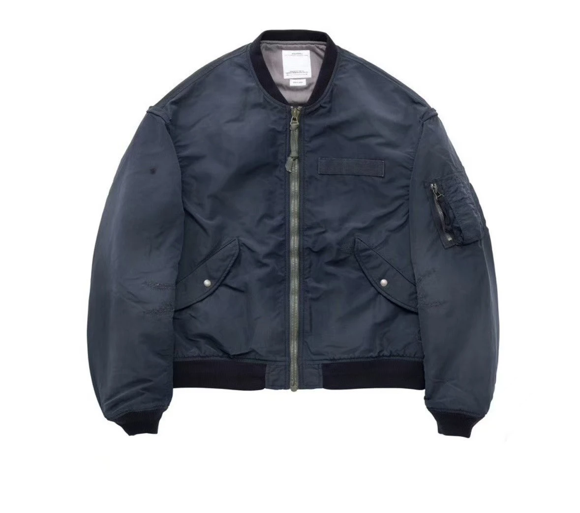 VISVIM 23AW THORSON MA1 Nishiko Nakamura Mud-dyed Washed