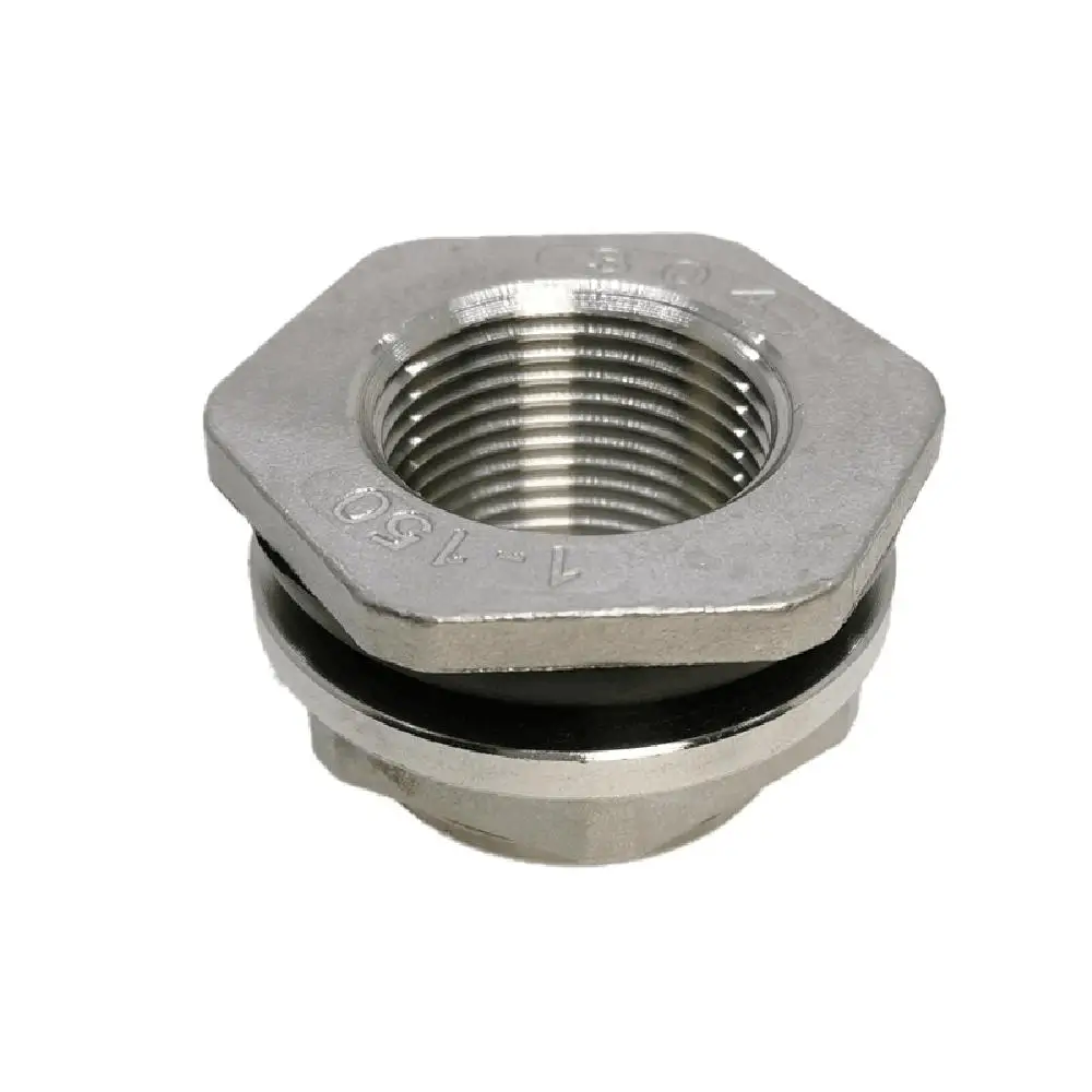

Steel Partition Tank Accessories Weldless 1/2" 3/4" Accessories Beer Bulkhead Female thread Homebrew Stainless