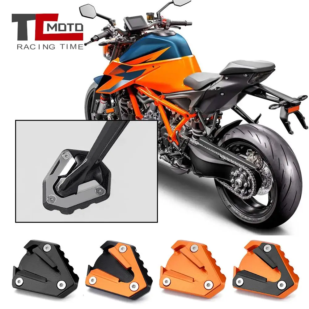 

1290 ADV S 21-23 Motorcycle Accessories CNC Side Stand Enlarger Support Plate For KTM 1290 Super Adventure S 2021 2022 23 1290s