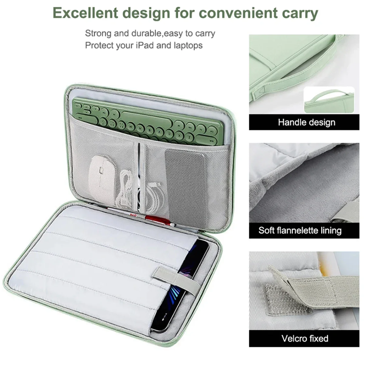 Waterproof Tablet and Laptop Sleeve Bag Handbag