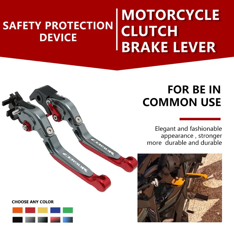 

Мотоциклетные Складные Выдвижные Регулируемые Рычаги сцепления с логотипом для Honda CB 190R CB190R CB 190 R 2015-2017 2016