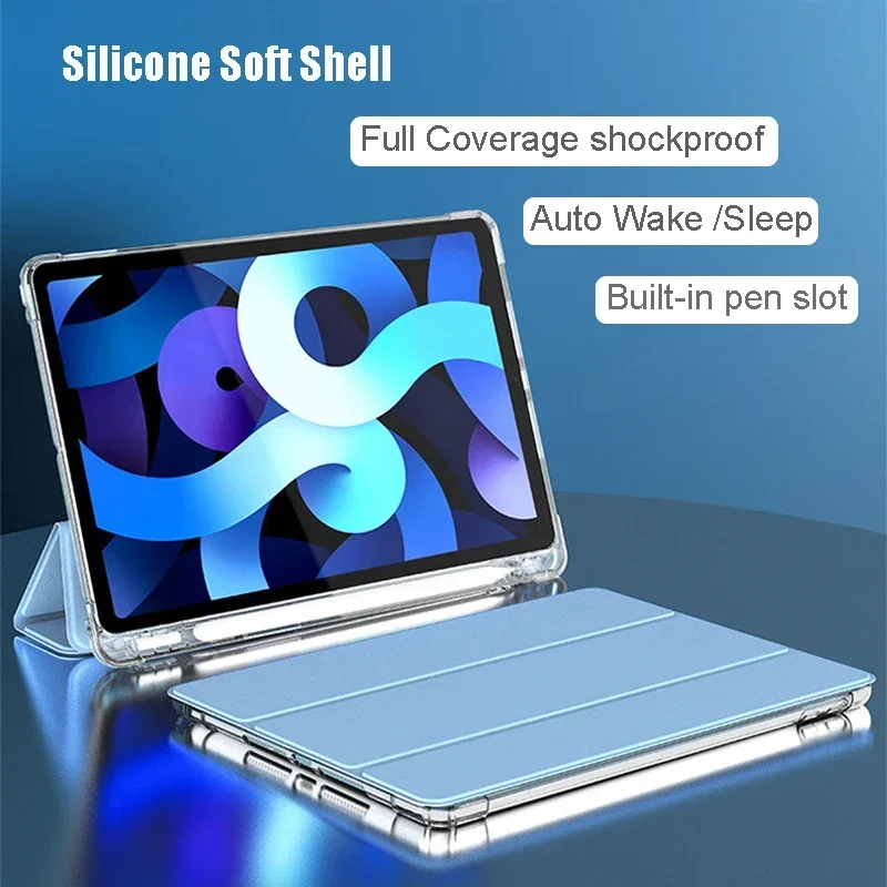 Versatile Tablet Case with Pencil Holder - Premium Design for Enhanced Protection and Functionality