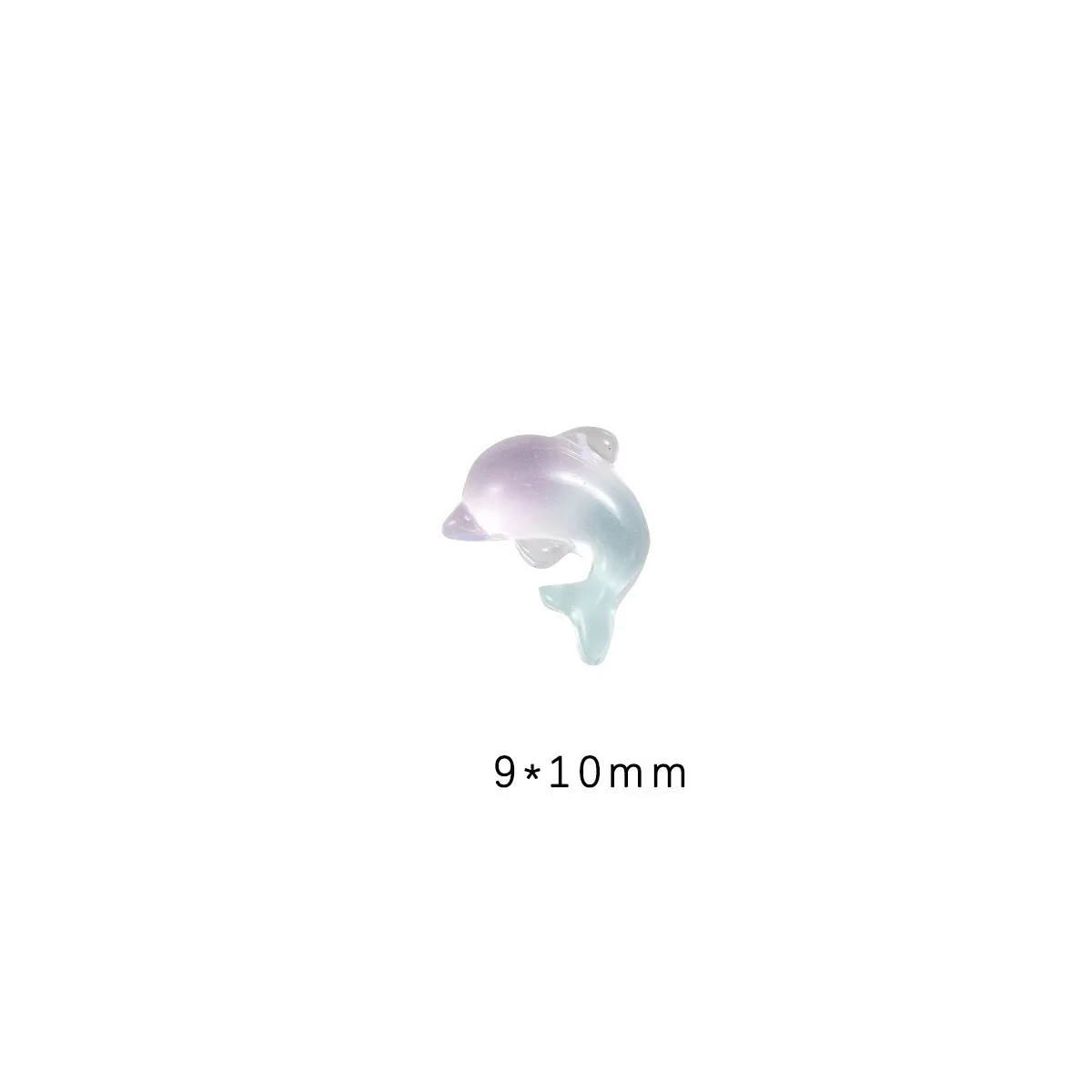 Ocean-Inspired Nail Art Charms Set: Shiny Shells, Sea Stars, Dolphins & Stones