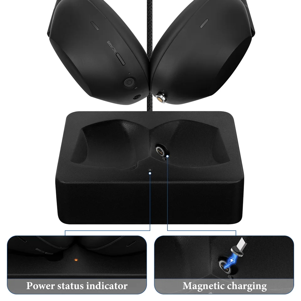 Geekria Étui Pour écouteurs Pour Sony WH-1000XM6, WH1000XM5, WH-1000XM4, WH-CH720N, Sac De Transport De Voyage à Coque Rigide De Remplacement (marron