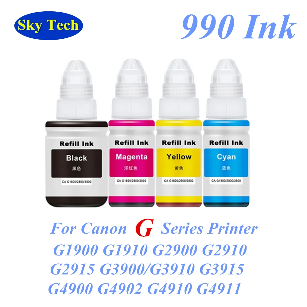 Ink Refill Canon G Serie Printer Ink | G2900 Ink | Ink Refill Kits 990 - Aliexpress