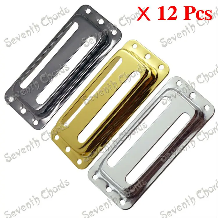 

Латунные крышки/крышка/оболочка/верхняя часть для электрогитары, 12 шт., 3 цвета