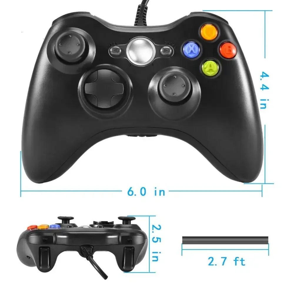 Wired USB Gamepad Joystick