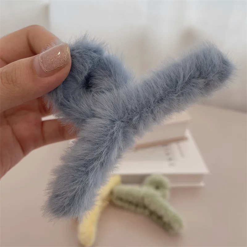 A Plush Hair Claw