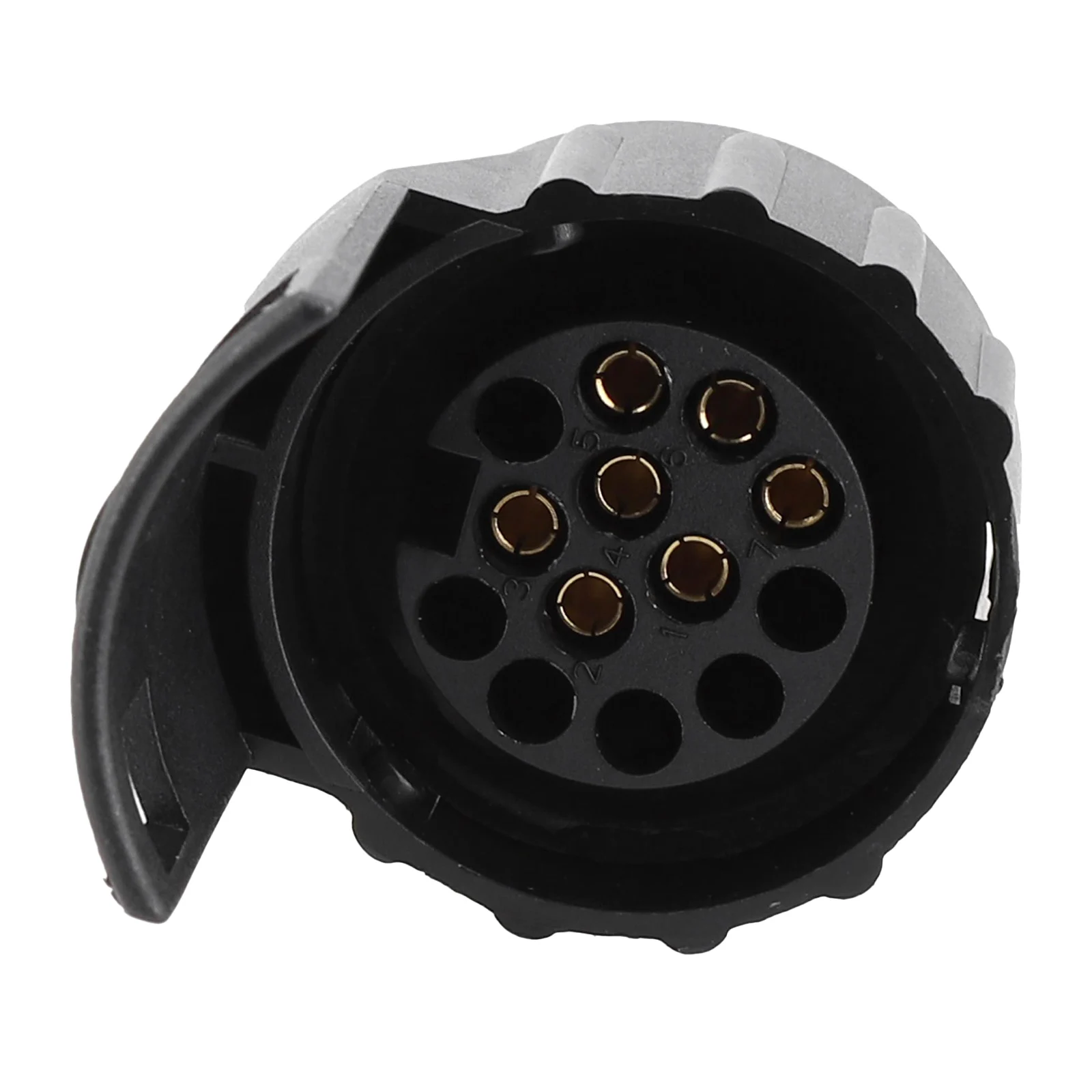 7 To 13-Pin Towing Adapter Trailer Plug Socket Caravan Truck Towbar Car Plug Adapter Waterproof Plugs Socket 12V DC 82*52*48mm
