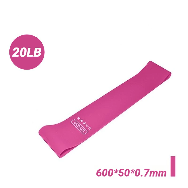 Latex Resistance Loop Bands Set for Strength and Flexibility Training