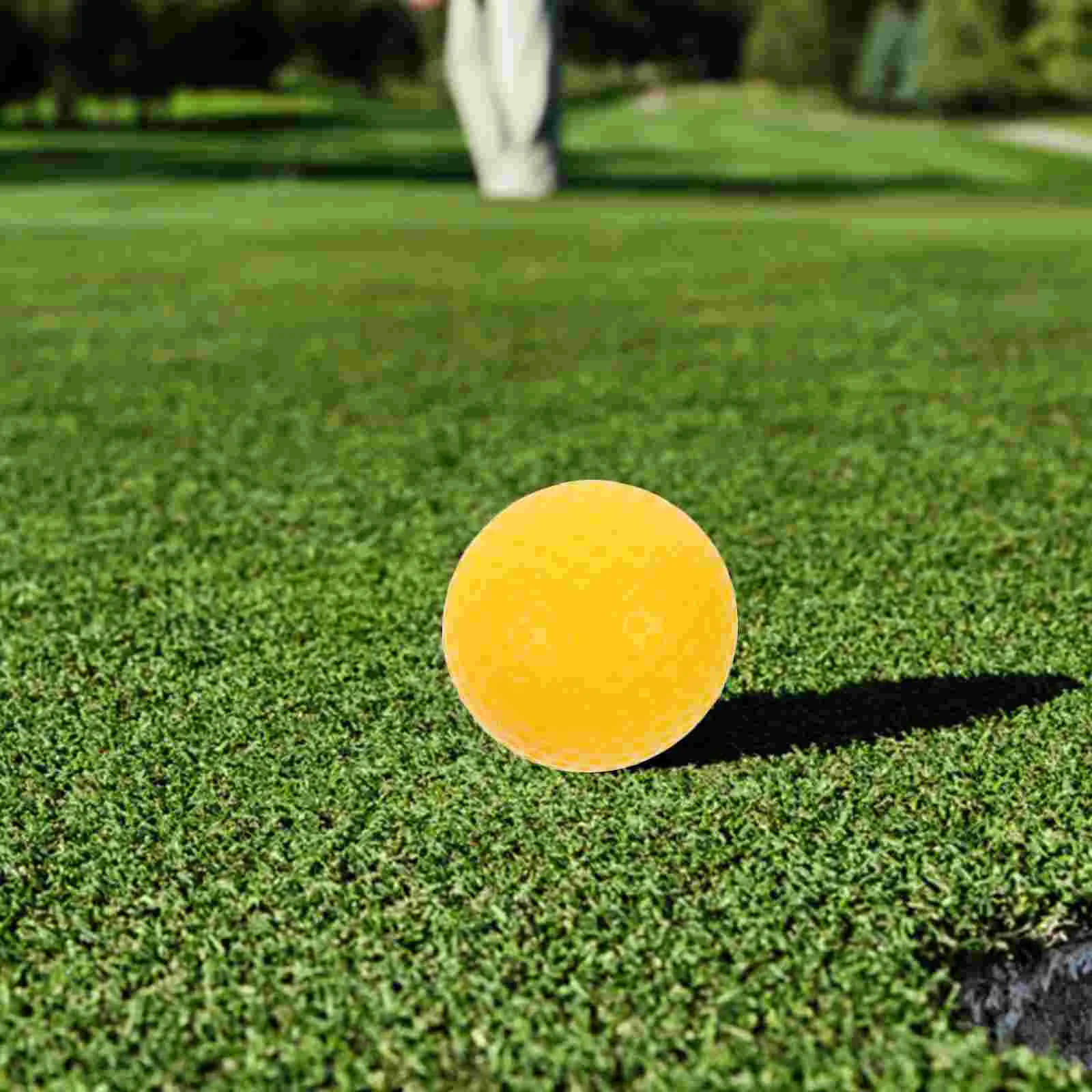 

Golfing Practice Balls Colored Balls for Golfing Small Toy Portable Golf Playing Balls