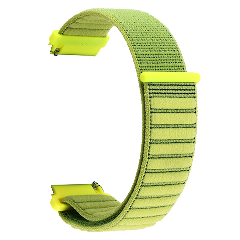 Breathable Nylon Loop Sports Band with Quick Release - 20mm/22mm Strap