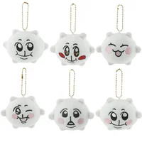 7cm Cartoon Soft Chimitan Keychain Cute Plush Bear Keyring For Women Rabbit Frog Doll Keychain Backpack Pendant Ornaments Girls 1