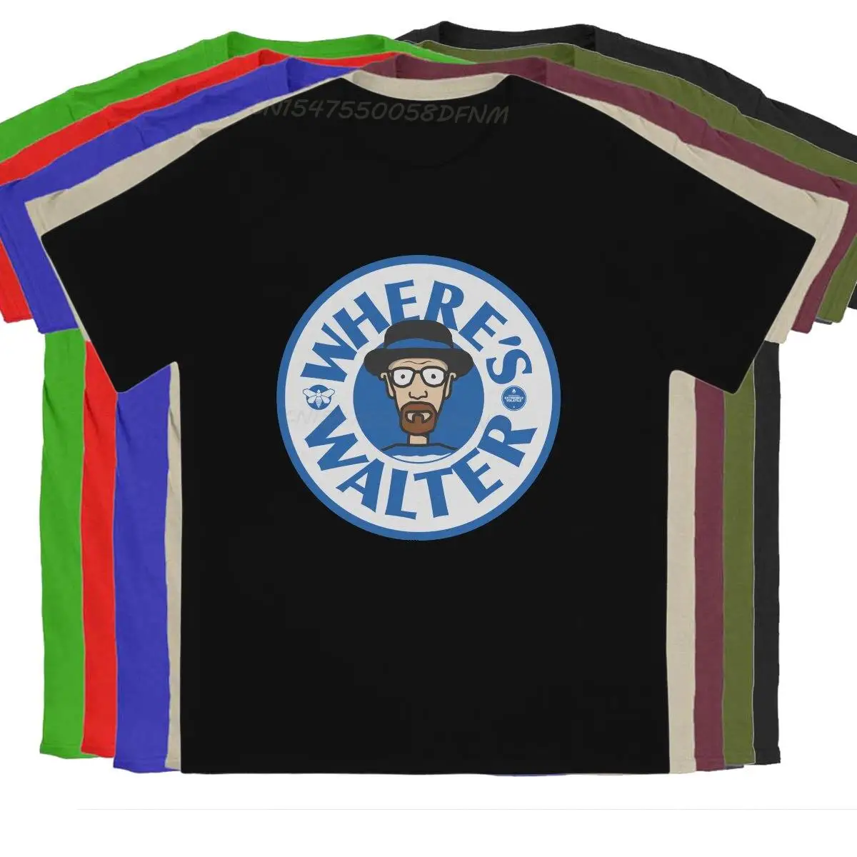 

Men T-Shirts Where's Walter Vintage Pure Cotton Tees Men T Shirts Man Promotion T-shirts Summer Tops Tops Oversized