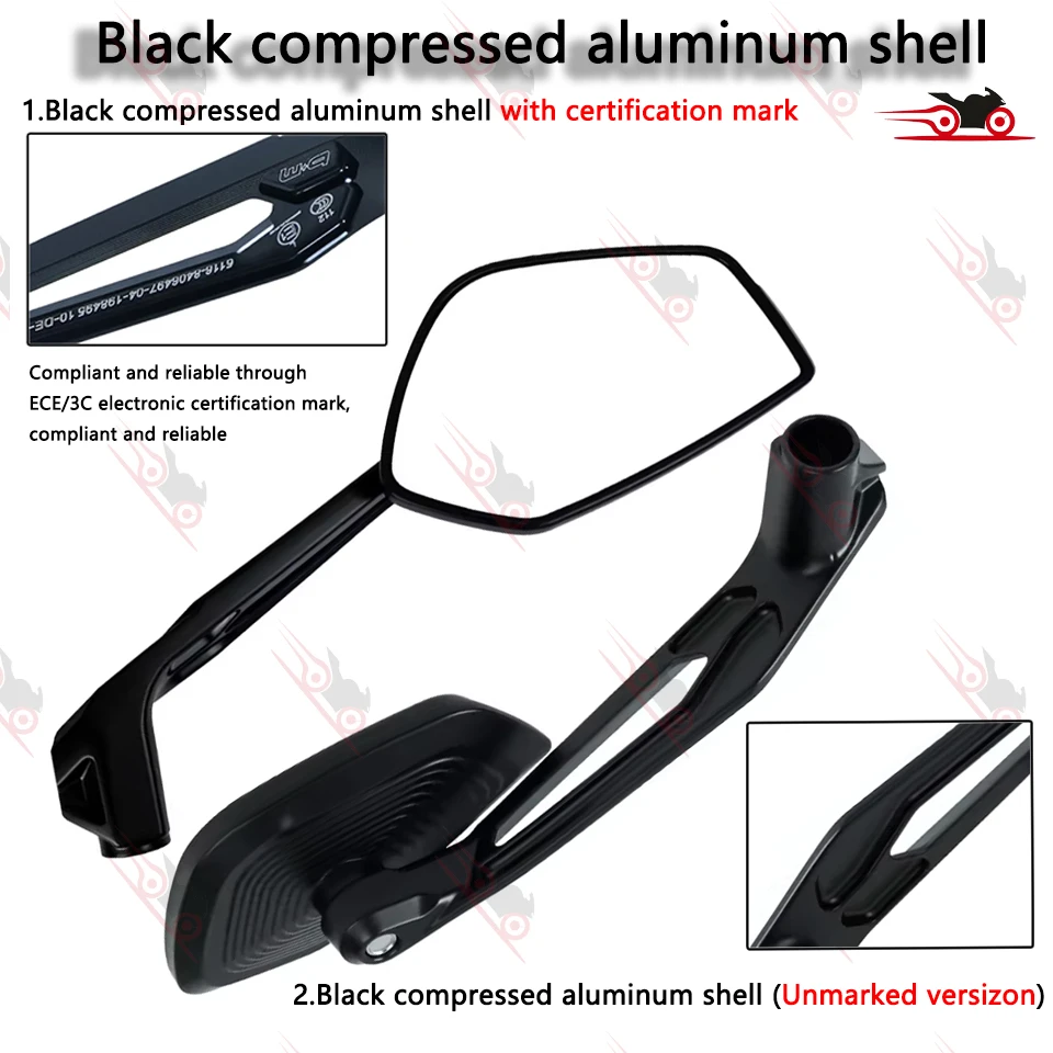 BMW R1250RS R1250R F900R G310R S1000R F900XR C400GT C400X CE04 오토바이 백미러 회전식 사이드 리어 뷰 미러
