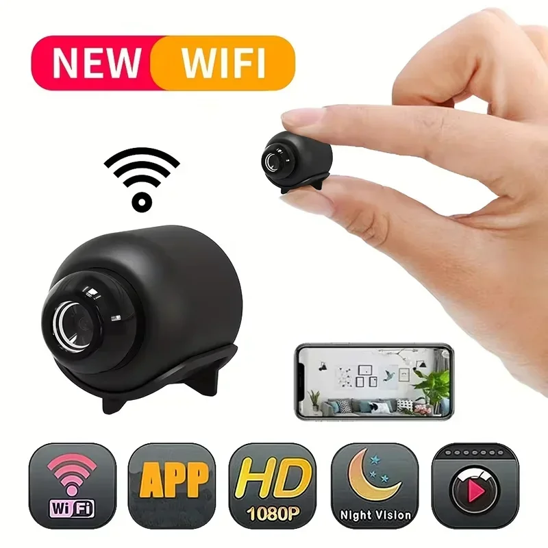 Mini Camera Draadloze 1080P Surveillance Beveiliging Video Cam Nachtzicht Bewegingsdetectie Camcorder Mini Cam Monitor Smart Home NIEUW