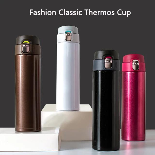 Stainless Steel Vacuum Thermos  Stainless Steel Thermos Flask - Thermos  Travel - Aliexpress