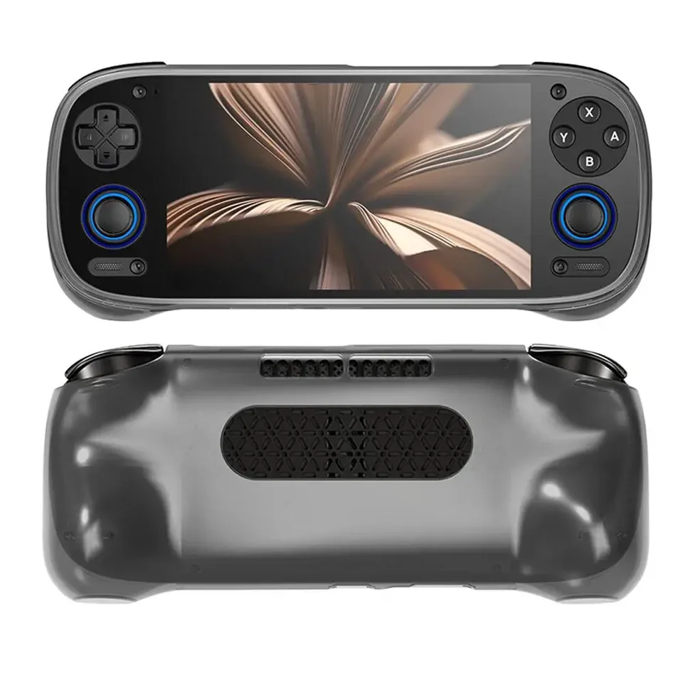 Custodia Con Impugnatura In TPU Per Retroid Pocket 5 | Grip Protettivo Morbido Con Supporto – Accessorio Per RP5 (Nero)