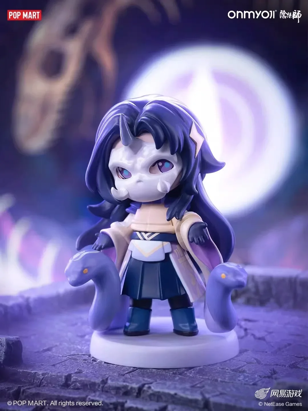 thumbnail image 1 of Pop Mart Onmyoji Classic God Series Blind Box Guess Bag Mystery Box Toys Doll Cute Anime Figure Desktop Ornaments Collection, 1 of 5