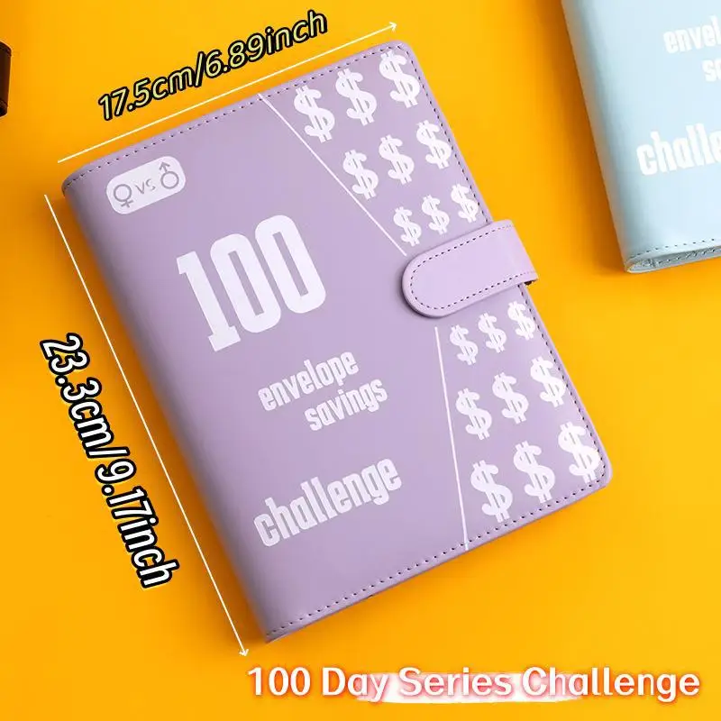 100 Envelope Challenge Theme Envelopes 14.8x10x7.8cm Plastics Storage Box  Set Multiple Envelope Colors Available Fun Storage Box - AliExpress