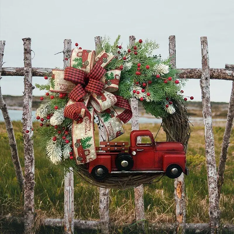 Christmas Wreath Car PLAURAS