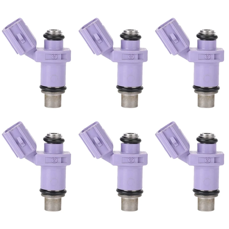 

6X 6P2-13761-00 Fuel Injector Nozzle For Yamaha 225HP 250HP 4 Stroke Outboard Engine Fuel Supply Fuel Injector