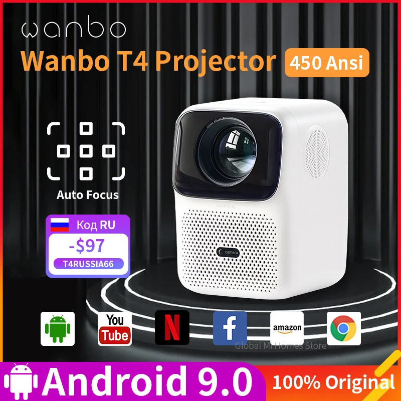 Xiaomi Wanbo Projector T4 Купить