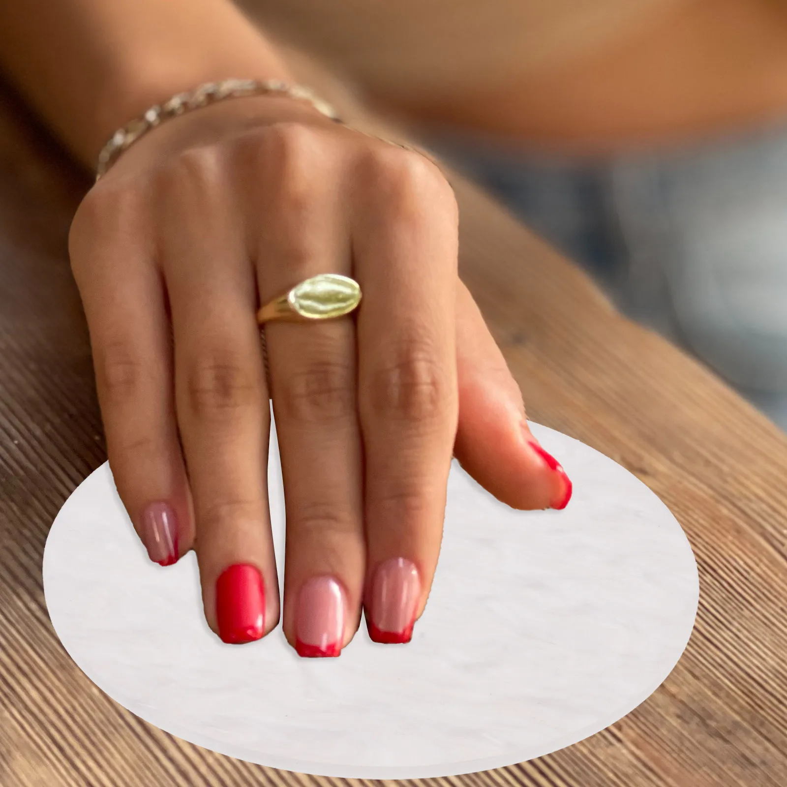 2개 네일 폴리쉬 믹싱 트레이 레진 네일 아트 팔레트 매니큐어 컬러 홀더 디스플레이 플레이트 매니큐어 팔레트 컬러 플레이트