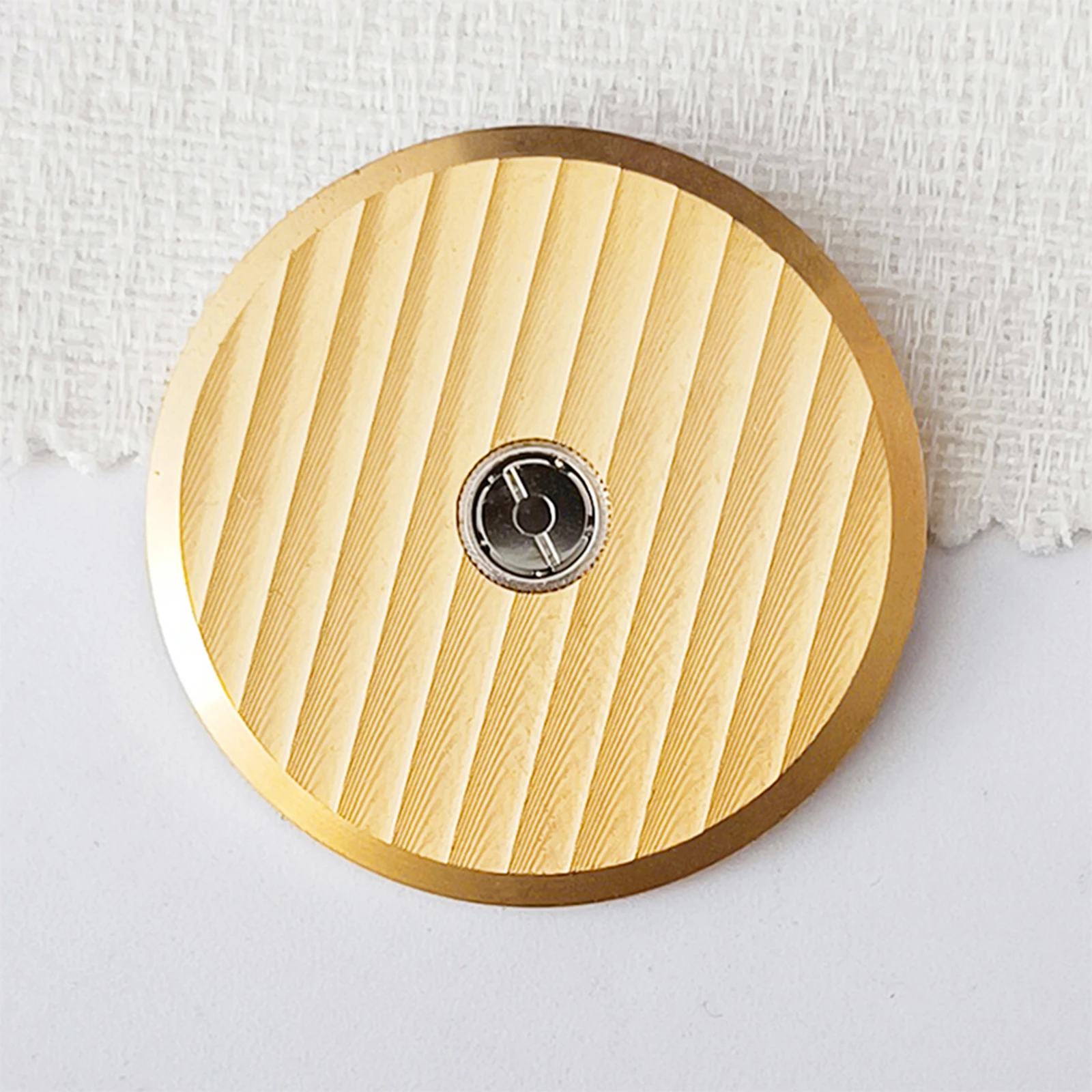 Exquisite Rose Gold Watch Movement Rotor Replacement