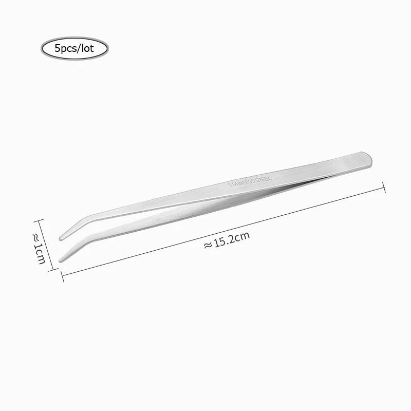 5pcs/lot Needle Nose Tweezers, Craft Tweezers for Sewing, Beading, Quilling  & DIY Crafts - AliExpress