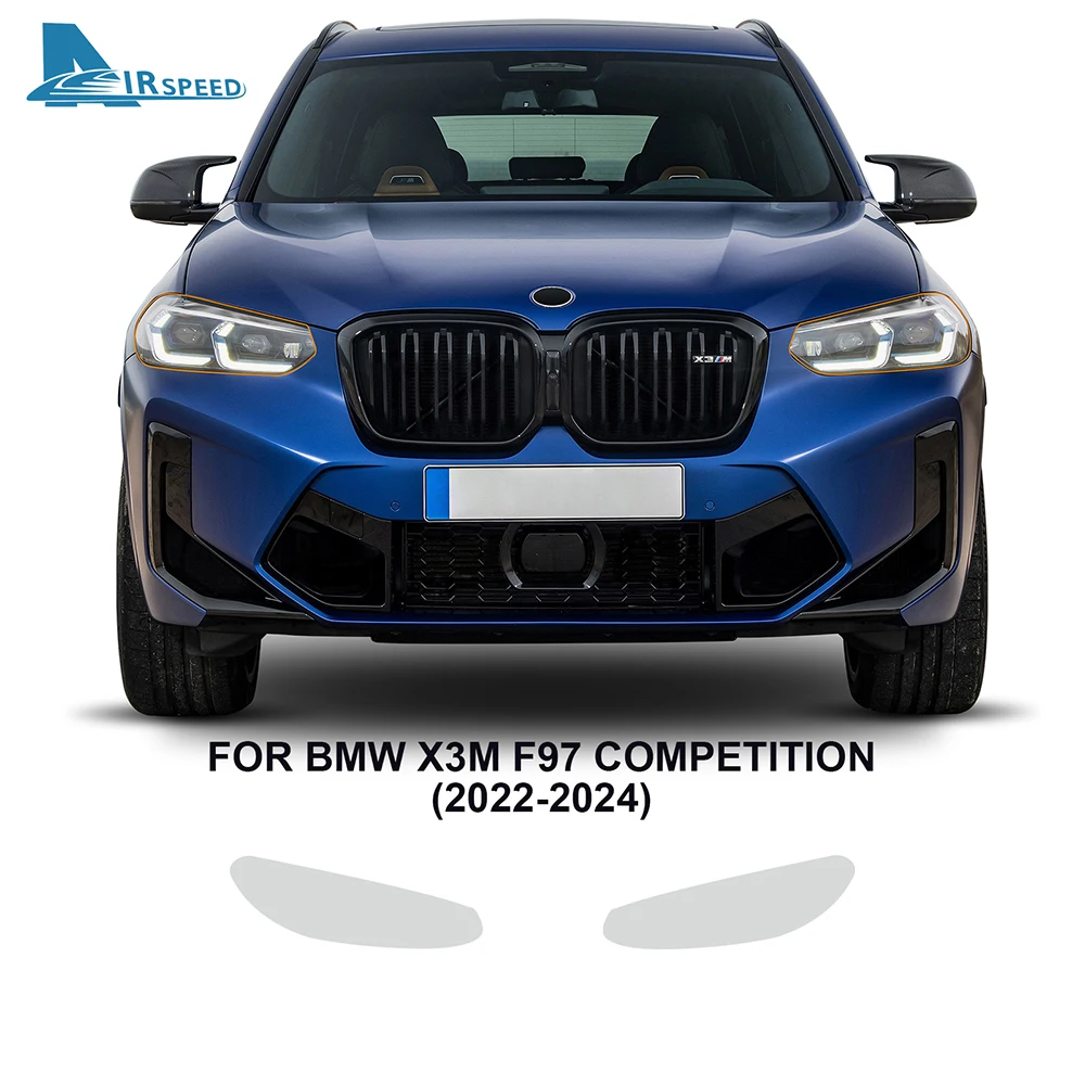 

Защитная пленка для краски AIRSPEED Pre Cut PPF для BMW X3M F97 Competition 2022-2024 Clear 8.5Mil TPU Transparent наклейка на фару