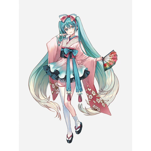 FuRyu Vocaloid Hatsune Miku Kimono Ver. Tenitol Neo Tokyo