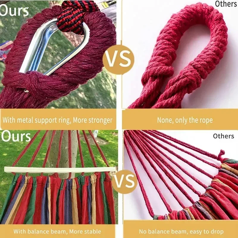 Canvas Camping Hammock 6