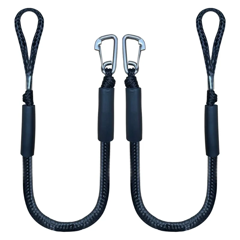 Barca Bungee Dock Lines Corde Docking Rope Per Kayak Moto D'Acqua Seadoo Jet Ski Pontoon Canoa Power Boat Accessori Per Corde Di Ormeggio