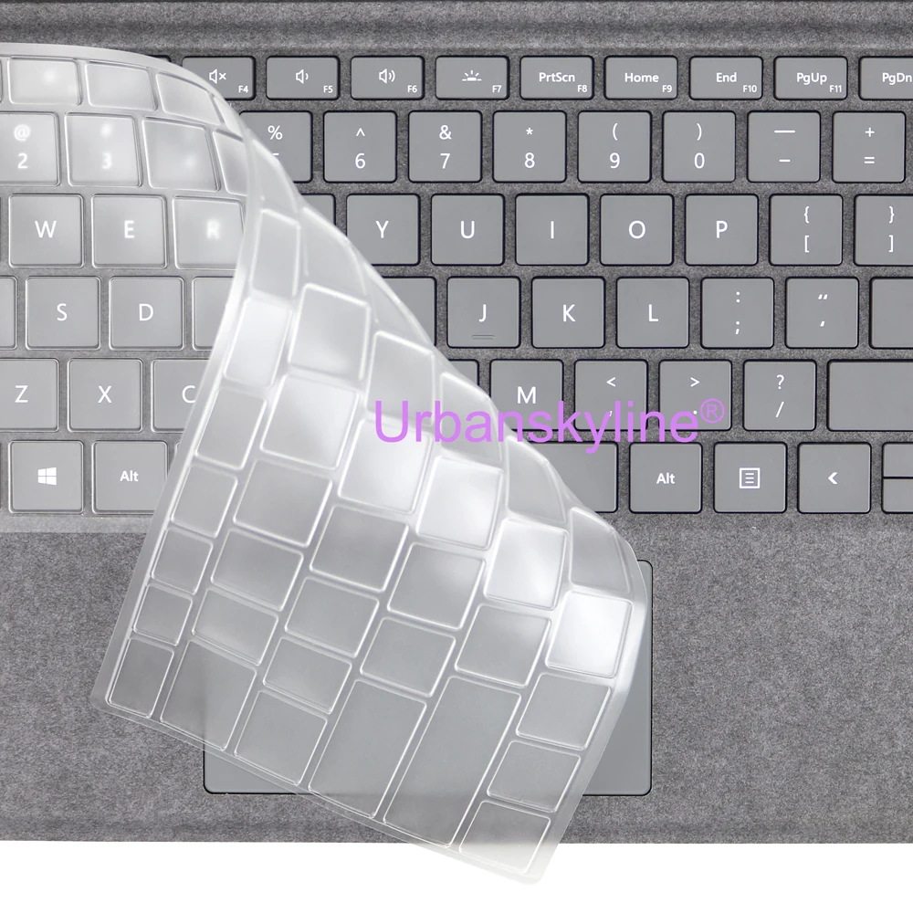 Keyboard Silicone Cover for Microsoft Surface Laptop 7 6 5 4 3 Studio 2 GO Book RT 13.5 13.8 15 2025