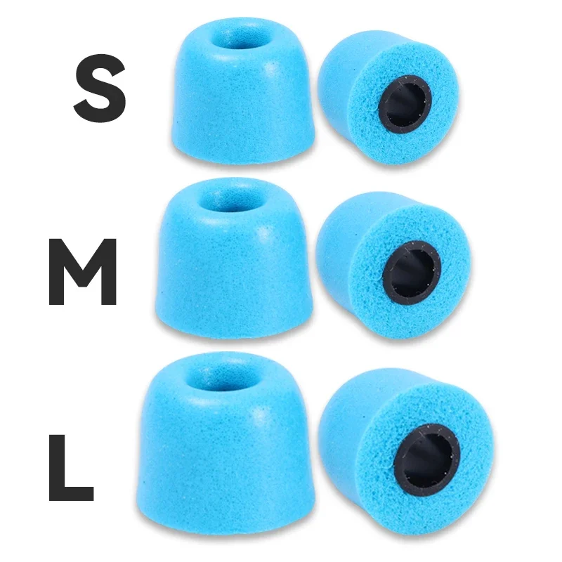 Premium Memory Foam Earbuds for Noise Isolation - Soft Replacement Ear Tips (3 Size Options)