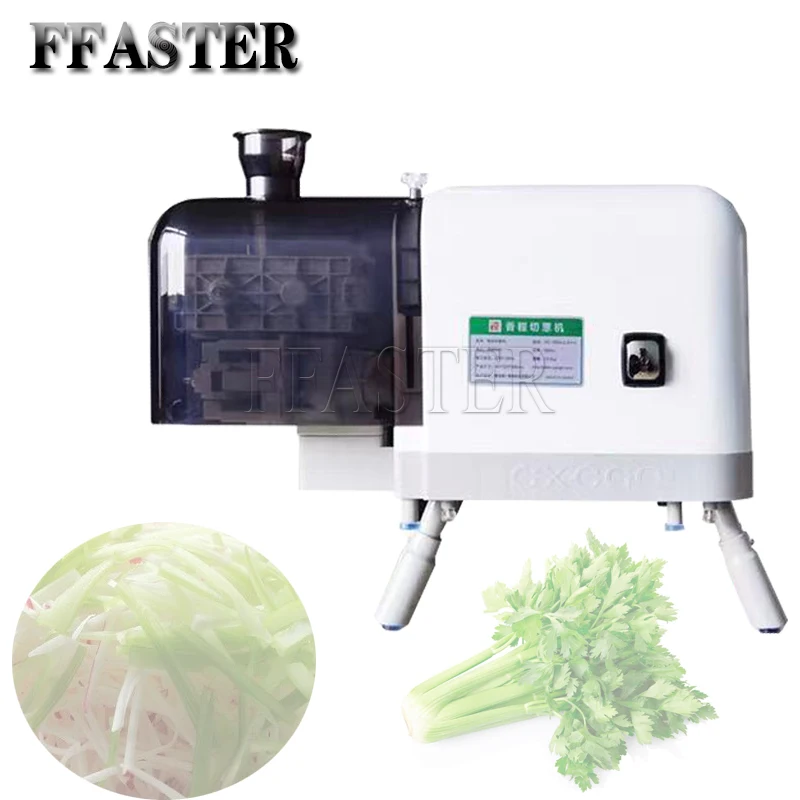 

Green Onion Shred Machine For Celery Cucumber Ginger Automatic Vegetable Cutting Machine Shredder