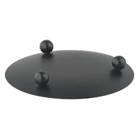 Rack Candle Holder Decorative For Wedding Iron Plate Metal Party Pedestal Pillar Round Rustless Spa Accessories 4
