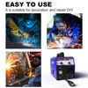 Plasmargon Mig Welder Semi-Automatic 110V 220V Inverter Tig Argon Arc Gas-Less Mig Welder 3 in 1 Synergy MIG235  Welding Machine 6