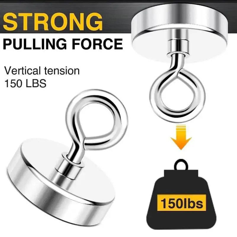 N52 Super Strong Neodymium Fishing Magnets Hooks Salvage Magnets Neodymium Magnet Searcher Powerful Magnet For Fishing neodymium magnets,fishing magnets