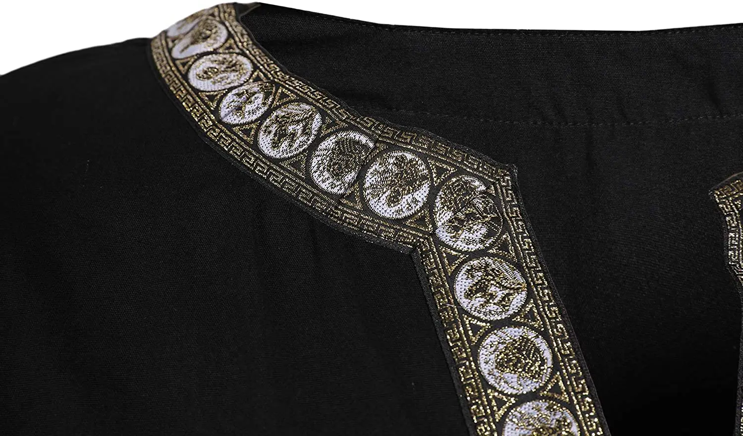 Cubic element Mens Halloween Medieval Costume Renaissance Tunic Viking Knight Pirate Vintage Warrior LARP Shirts halloween costume shirts