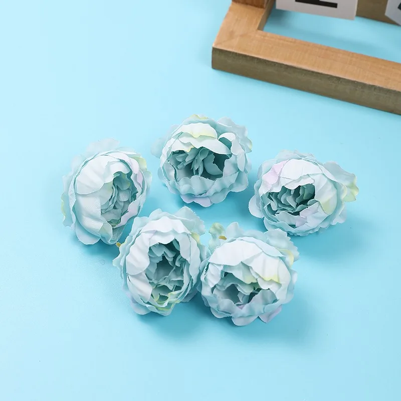 10 Stück künstliche Pfingstrosen blumen 5cm gefälschte Blumen köpfe für zu Hause Zimmer dceor Garten Hochzeit Hochzeit Dekoration DIY Geschenke Zubehör – Detail 16
